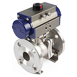 氣動O型切斷球閥